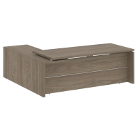 Стол руководителя угловой, правый Yalta LT.C-22 R вяз благородный